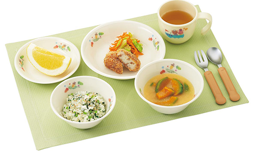 園児食・アレルギー食の一例